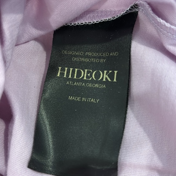 PING x HIDEOKI 19th Collection T-Shirt Lavendar XL NWT - Picture 8 of 11